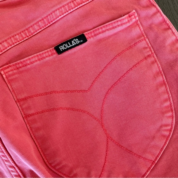 Rolla’s Free People Hot Pink Flare Jeans 30 - Picture 7 of 14